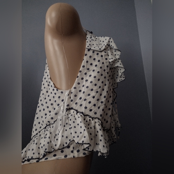 Free People Dance Till Dawn Ruffle Tank NEW XS - Picture 3 of 7